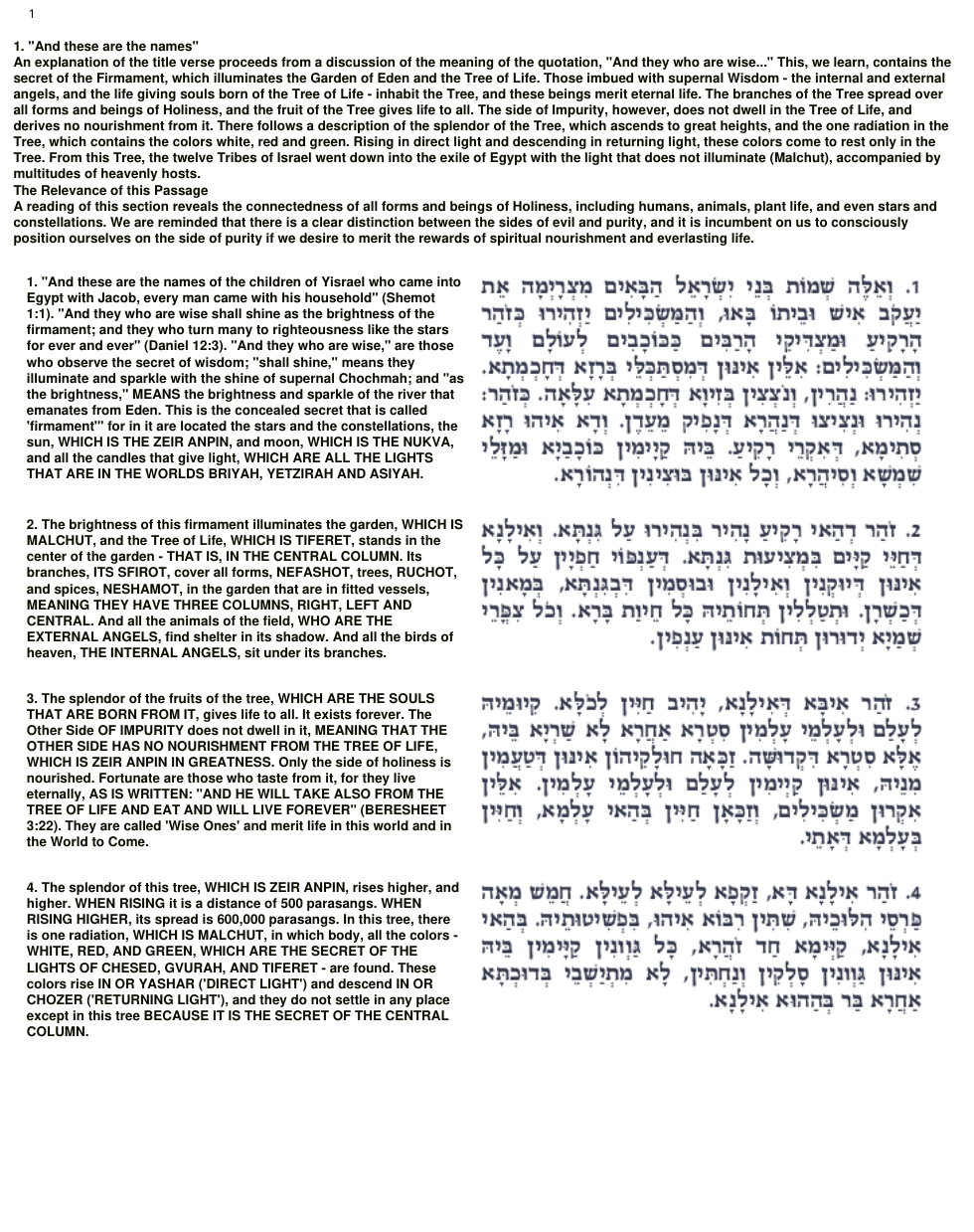 Zohar - 14 - Shemot cover