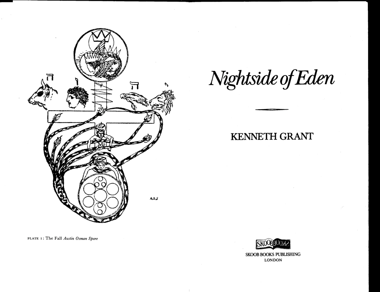 Kenneth Grant- Nightside Of Eden cover