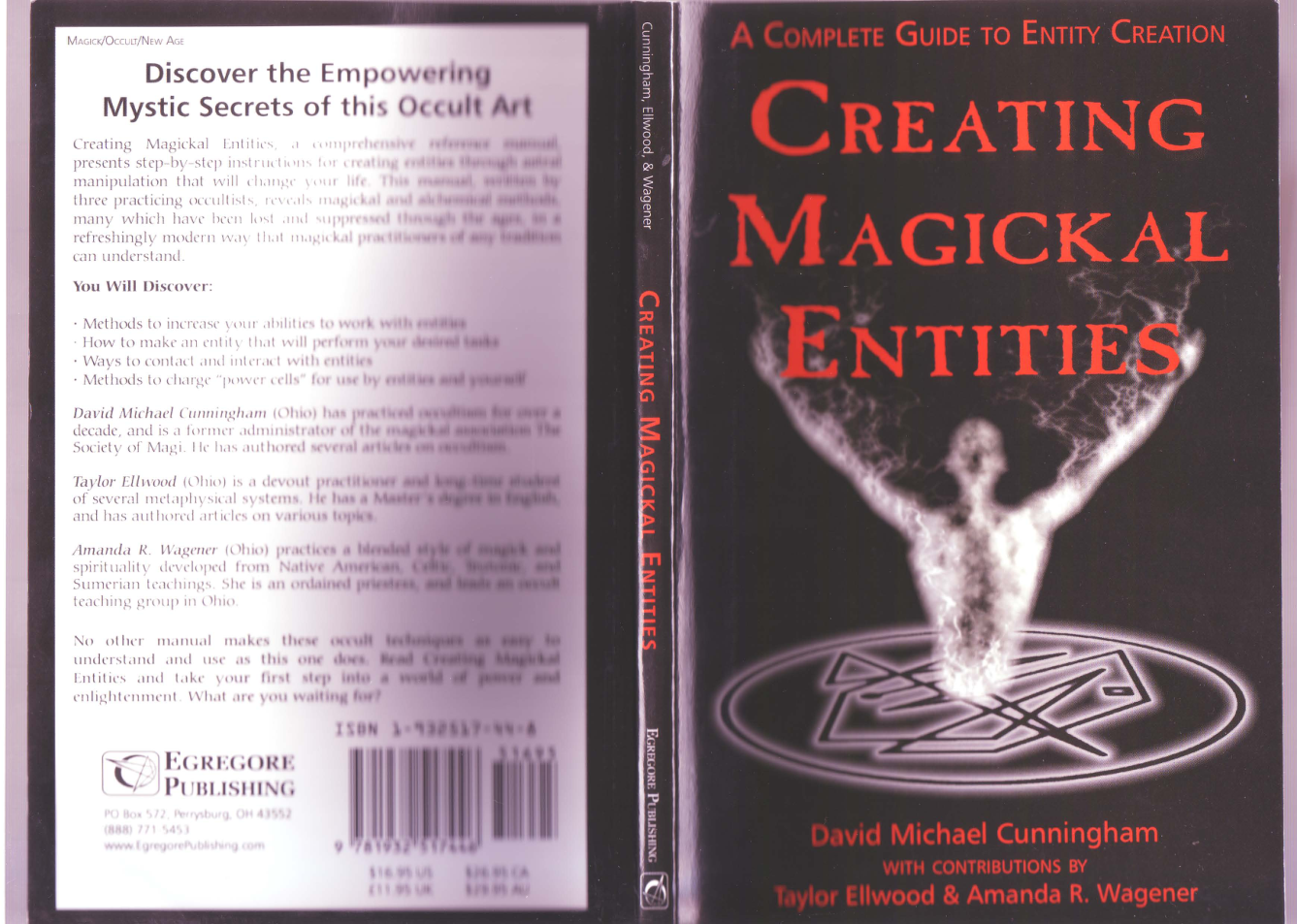 Creating Magickal Entities cover