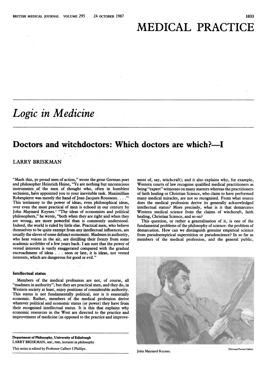 Larry Briskman - Doctors And Witchdoctors Witch Doctors Are Witch