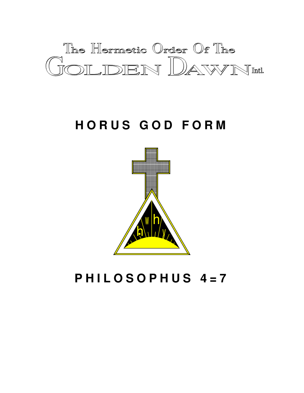horus cover
