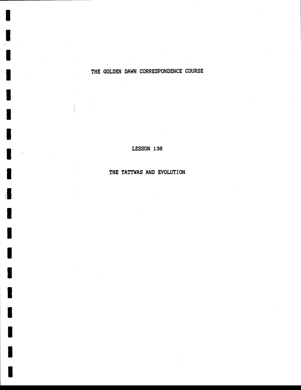 GDcorrespondencecourselessons138 cover