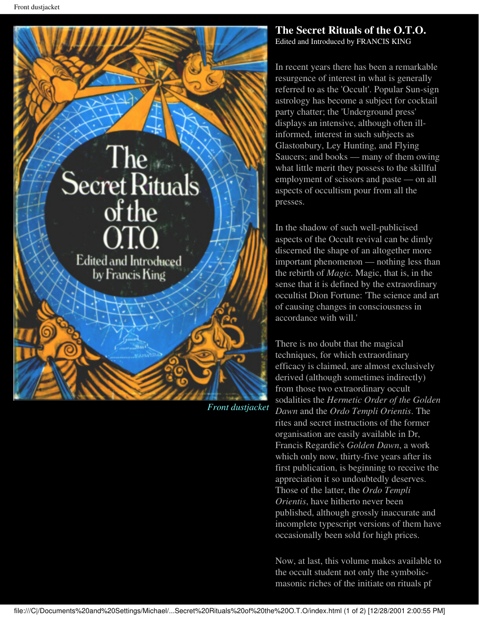 TheSecretsRitualsOfTheOTO cover