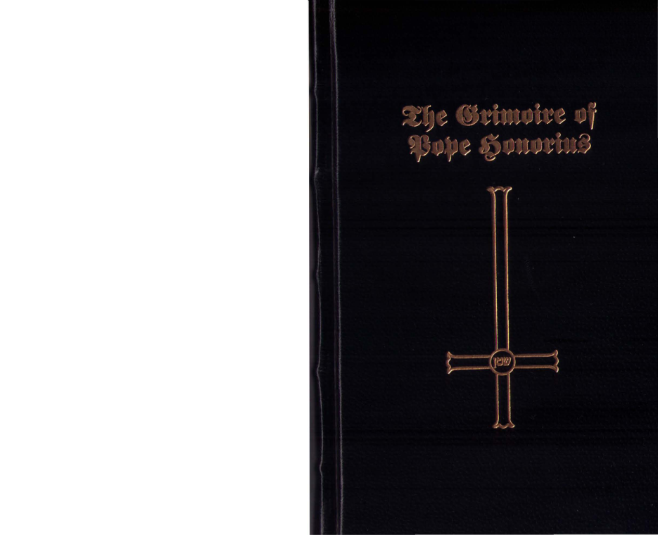 Trident Books - The Grimoire of Pope Honorius III cover