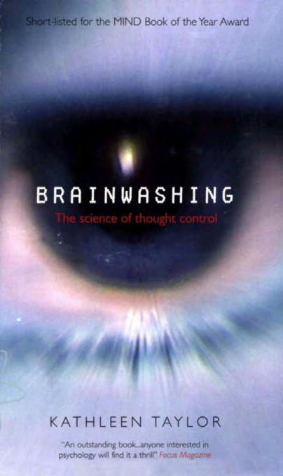 Brainwashing - The Science Of Thought Control cover
