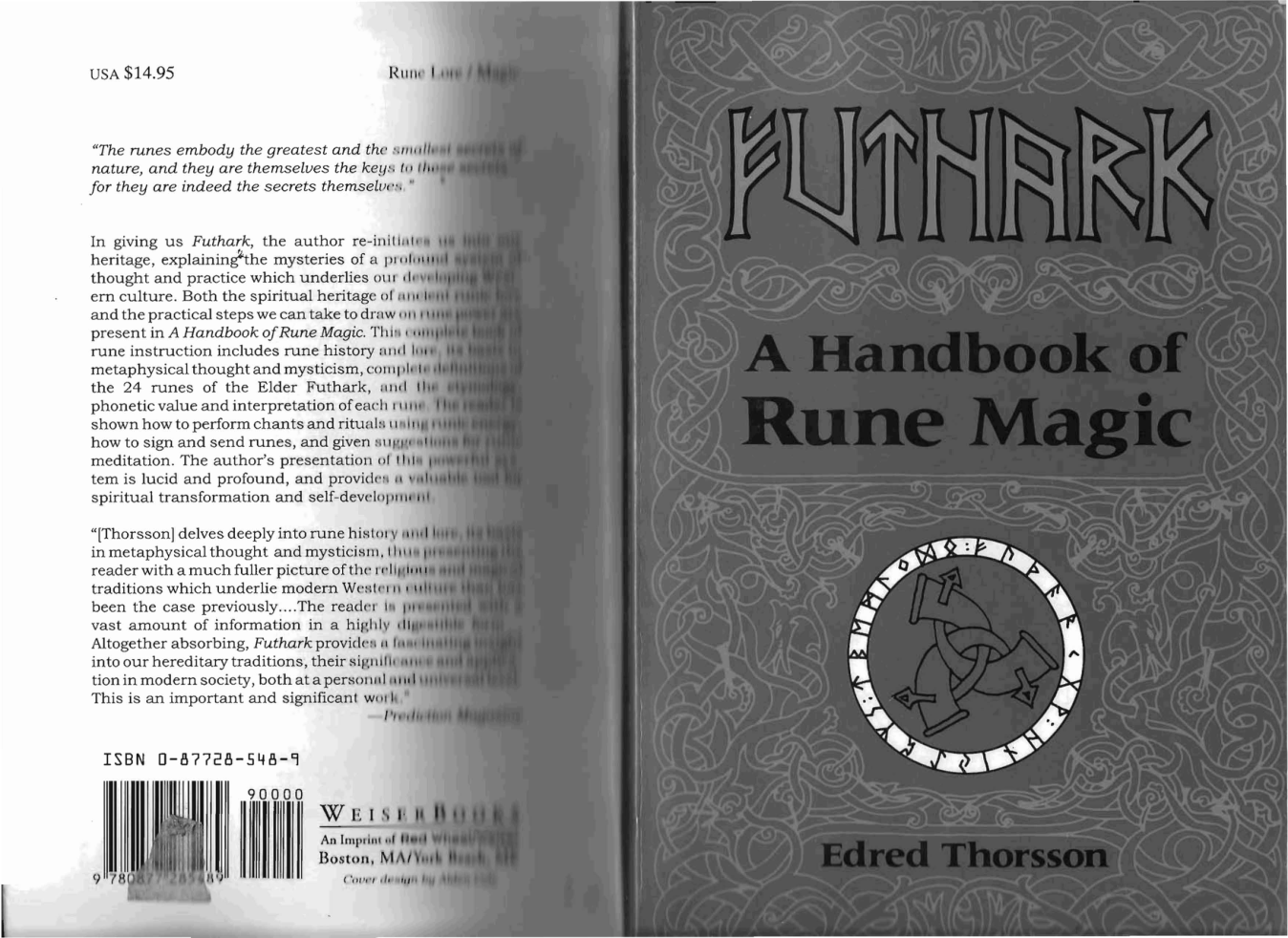 A Handbook of Rune Magic cover