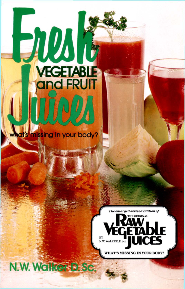 Fresh Vegetable and Fruit Juices cover