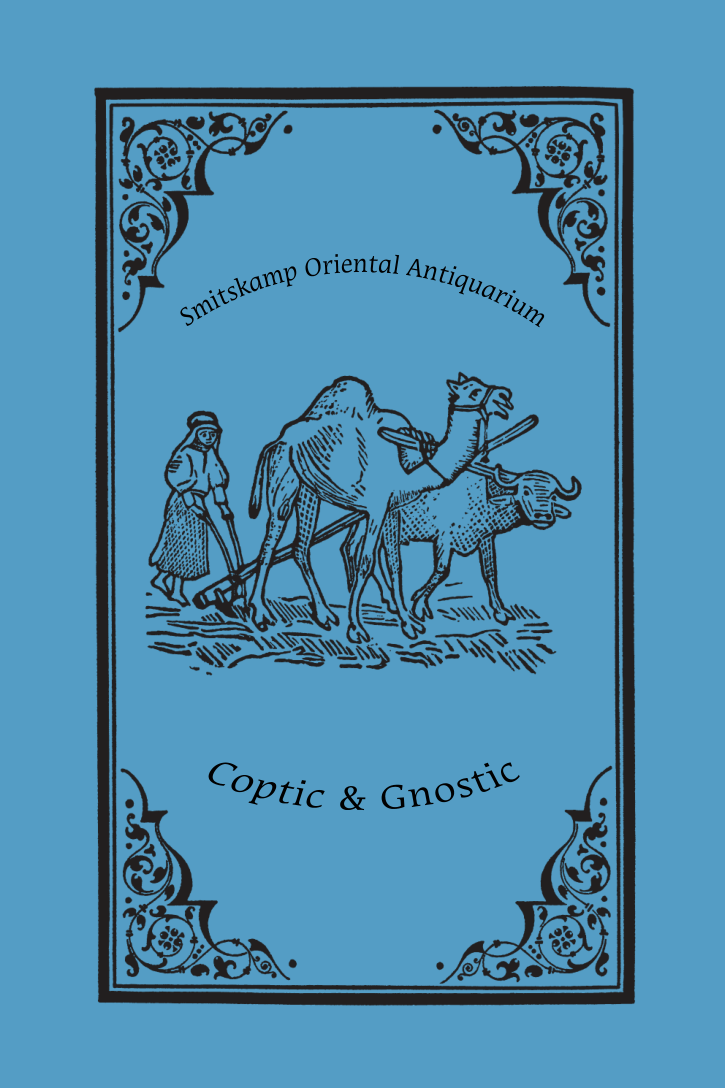Catalogue of Coptic and Gnostic works cover