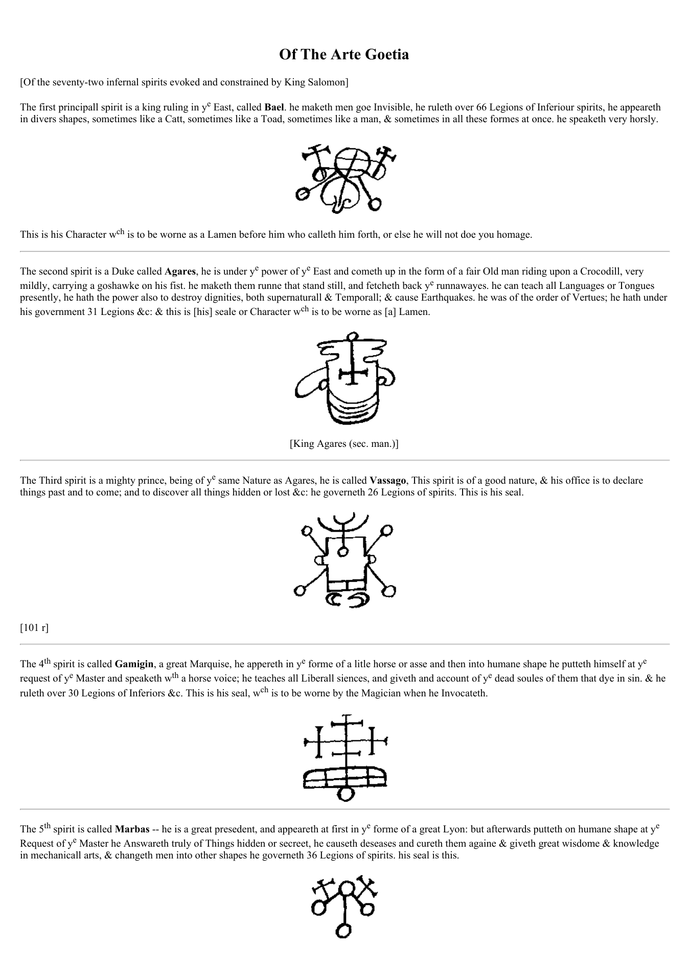 Lemegeton, parts 1 - 4 cover