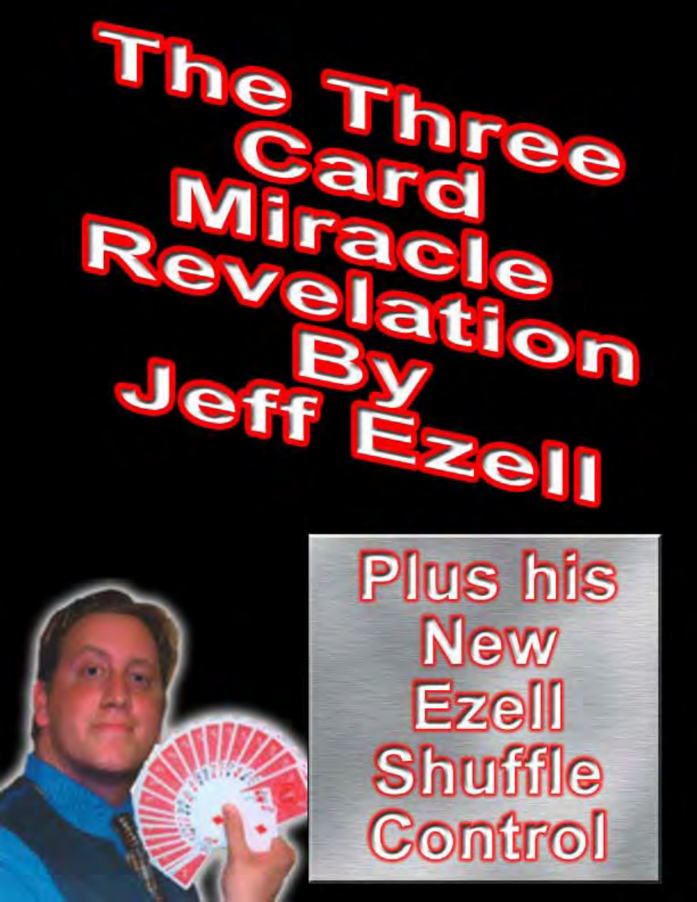 Jeff Ezell - Three Card Miracle Revelation cover