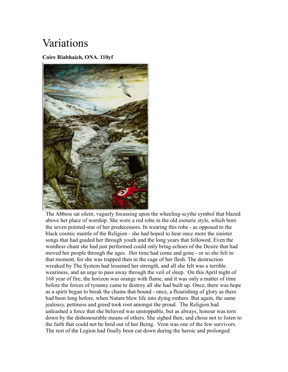 Variations cover