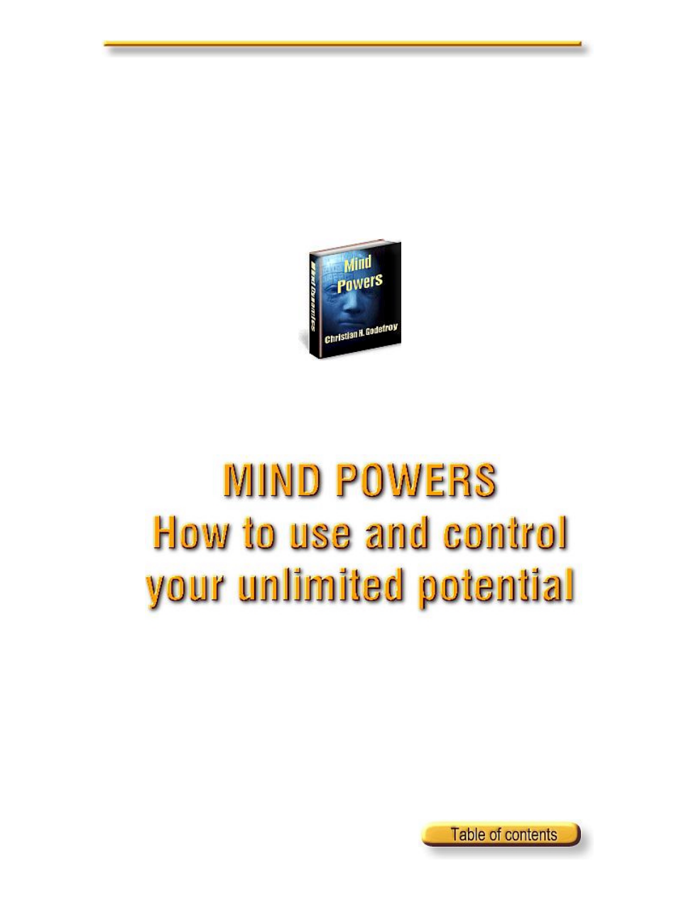 Mind Powers cover