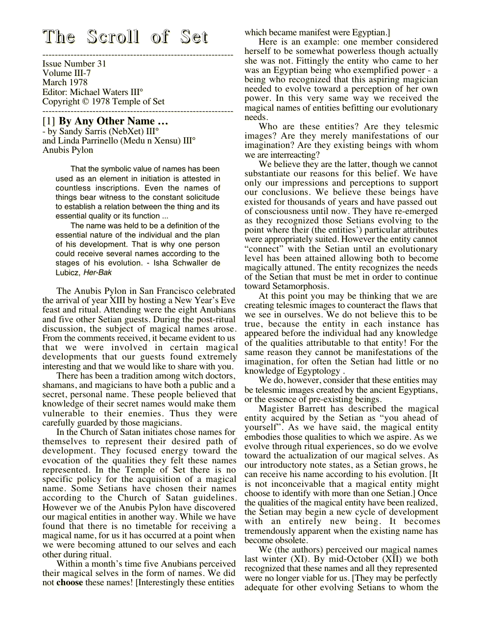 SS197803 cover