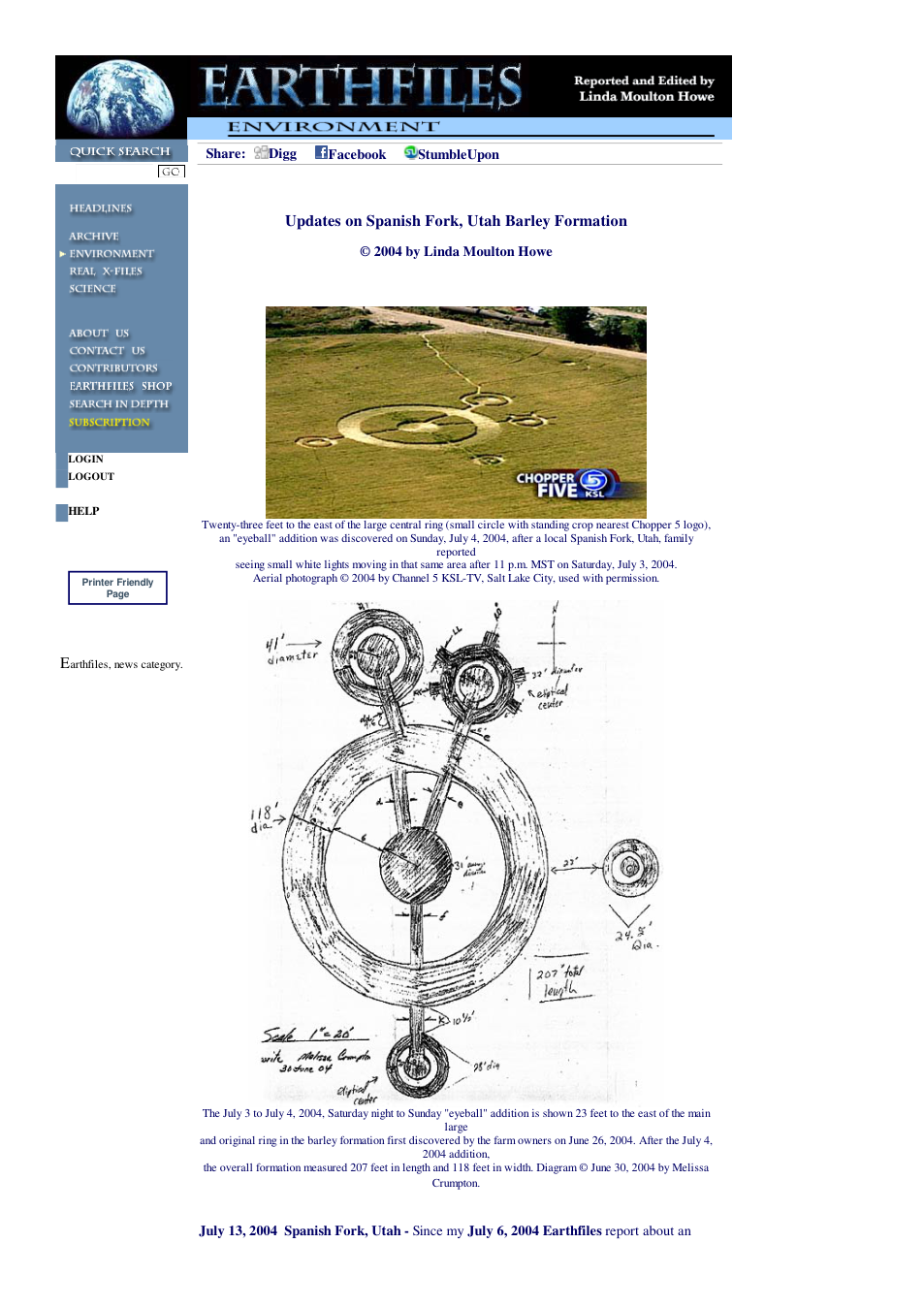 07 13 2004 Updates on Spanish Fork, Utah Barley Formation cover