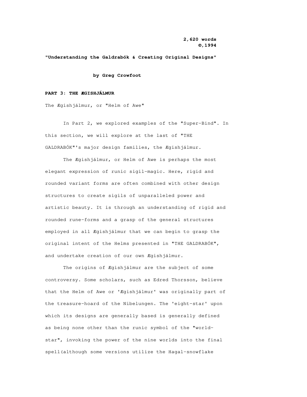 Understanding the Galdrabók - 3 cover