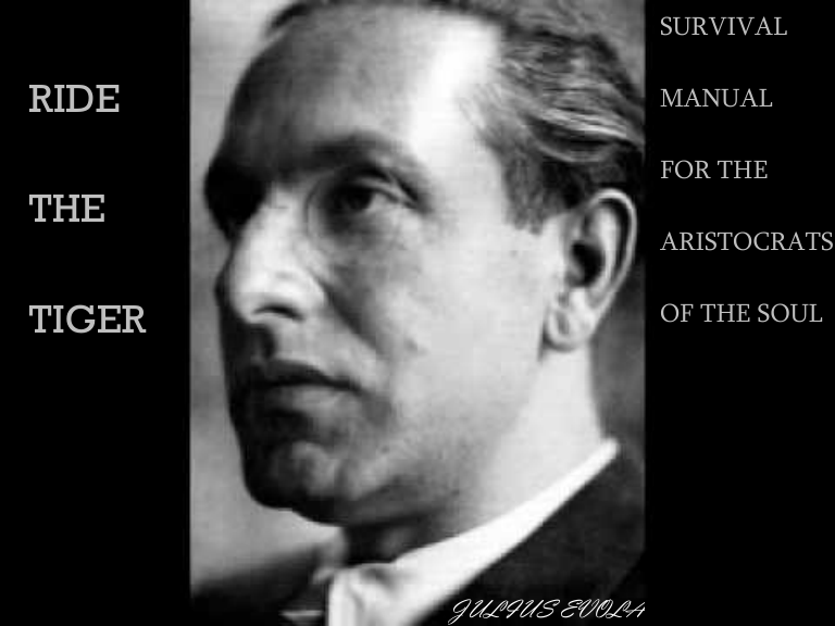Julius Evola - Survival Manual for the Aristocrats of the Soul cover