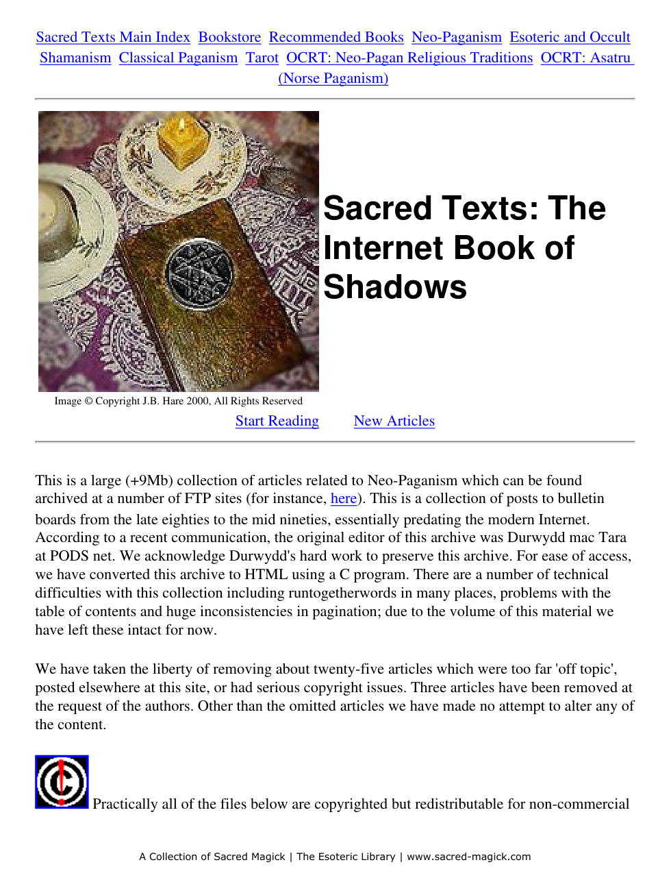 The Internet Book of Shadows cover