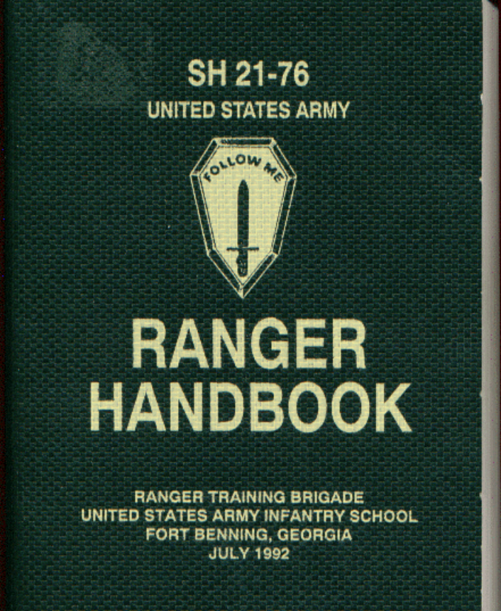 US Army Ranger Handbook cover