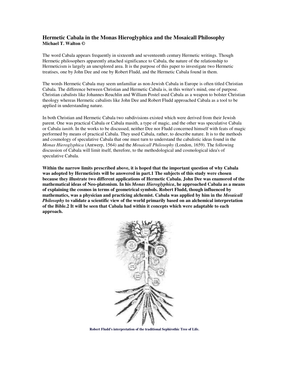Hermetic Cabala in the Monas Hieroglyphica and the Mosaicall Philosophy cover