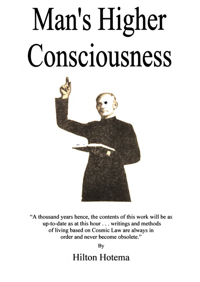 Hilton Hotema - Man's Higher Consciousness cover