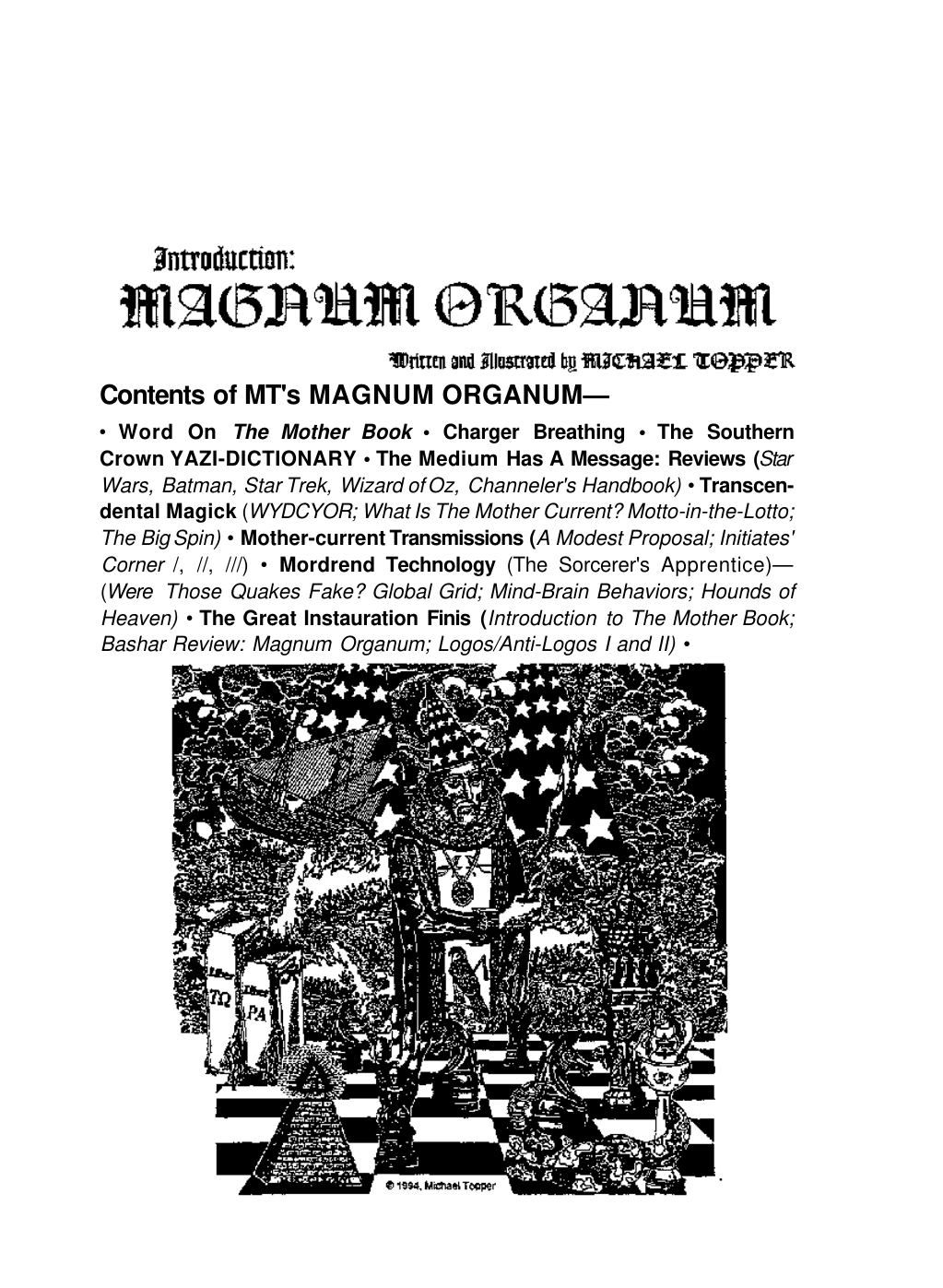 Magnum Organum cover