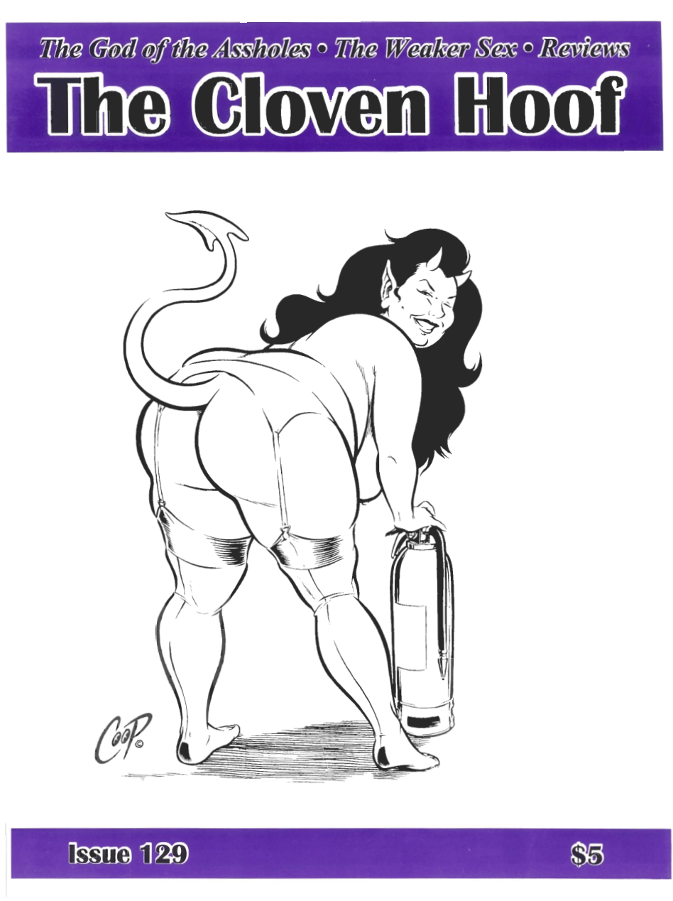 Church Of Satan - The Cloven Hoof Issue 129 cover