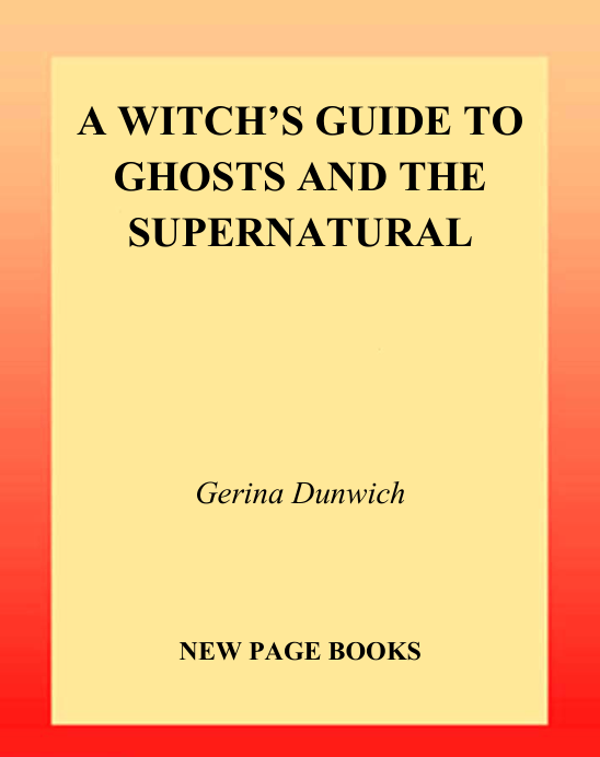 A Witch's Guide to Ghosts and the Supernatural cover