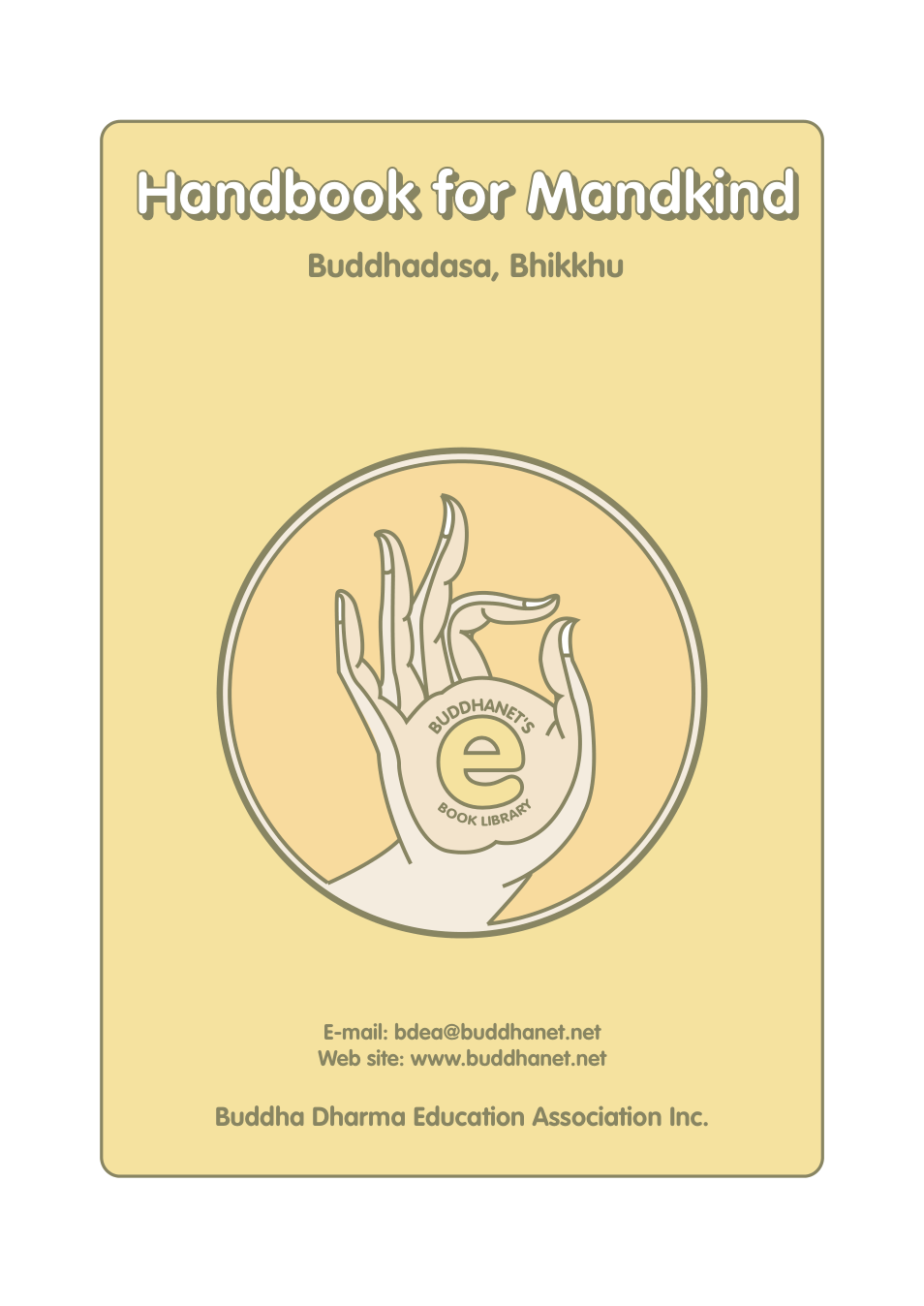 Handbook For Mankind cover
