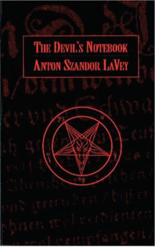 Anton LaVey - The Devil's Notebook cover