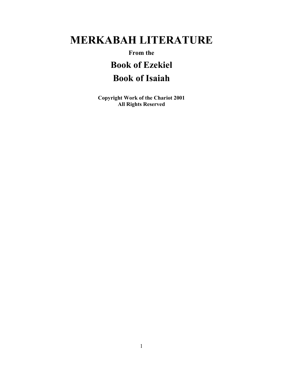 NewMerkabah cover