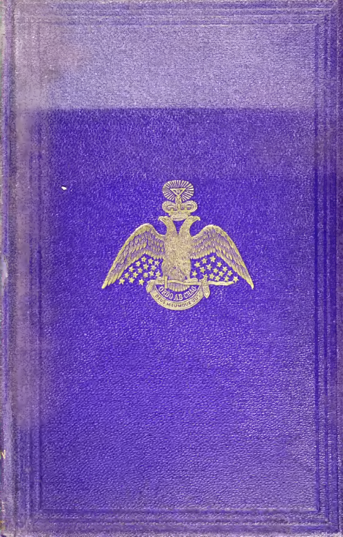 Morals and Dogma by Albert Pike cover