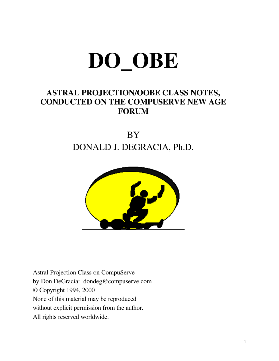Astral Projection, Obe, Lucid Dreaming cover