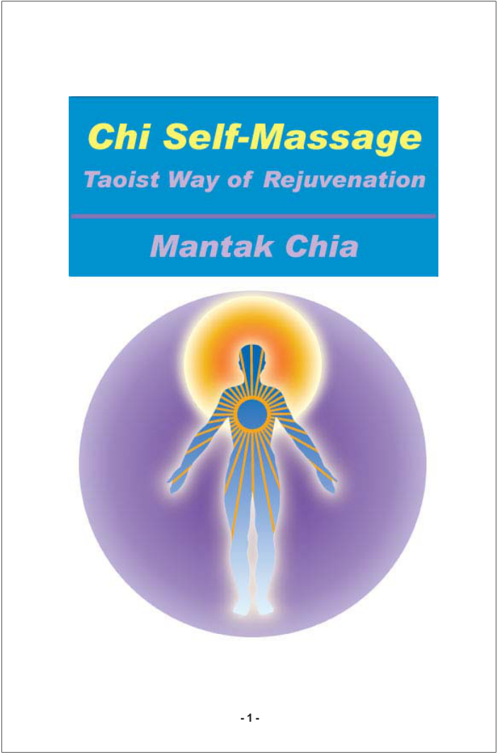 Mantak Chia - Chi Self Massage cover