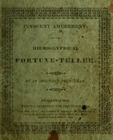 Innocent Amusement Or, the Hieroglyphical Fortune-teller cover
