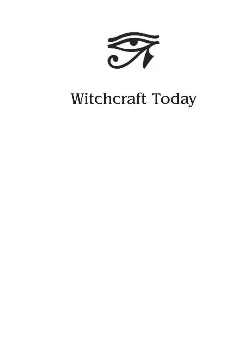 James Lewis - Witchcraft Today An Encyclopedia of Wiccan and Neopagan Traditions cover