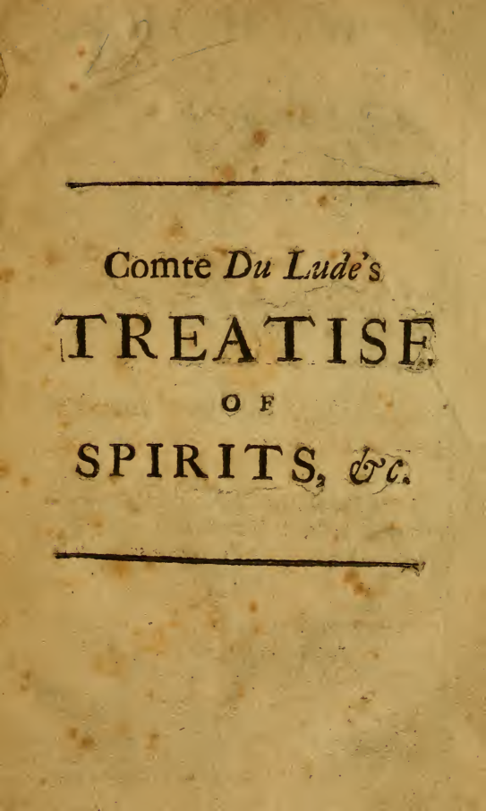Daimonologia, Or, A Treatise Of Spirits (1723) cover