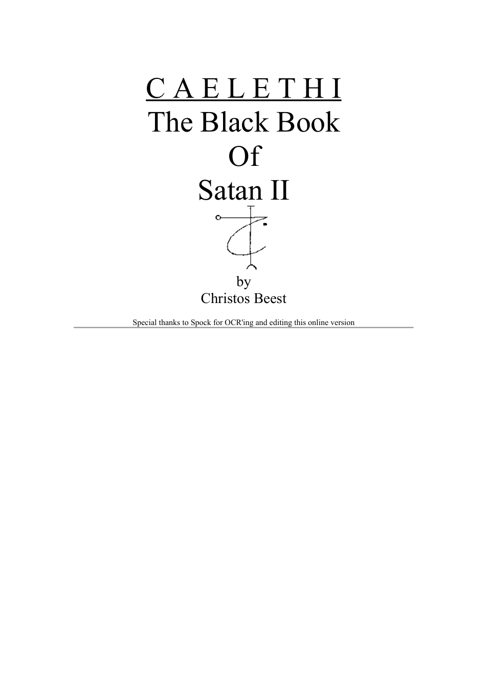 The Black Book of Satan 2 cover
