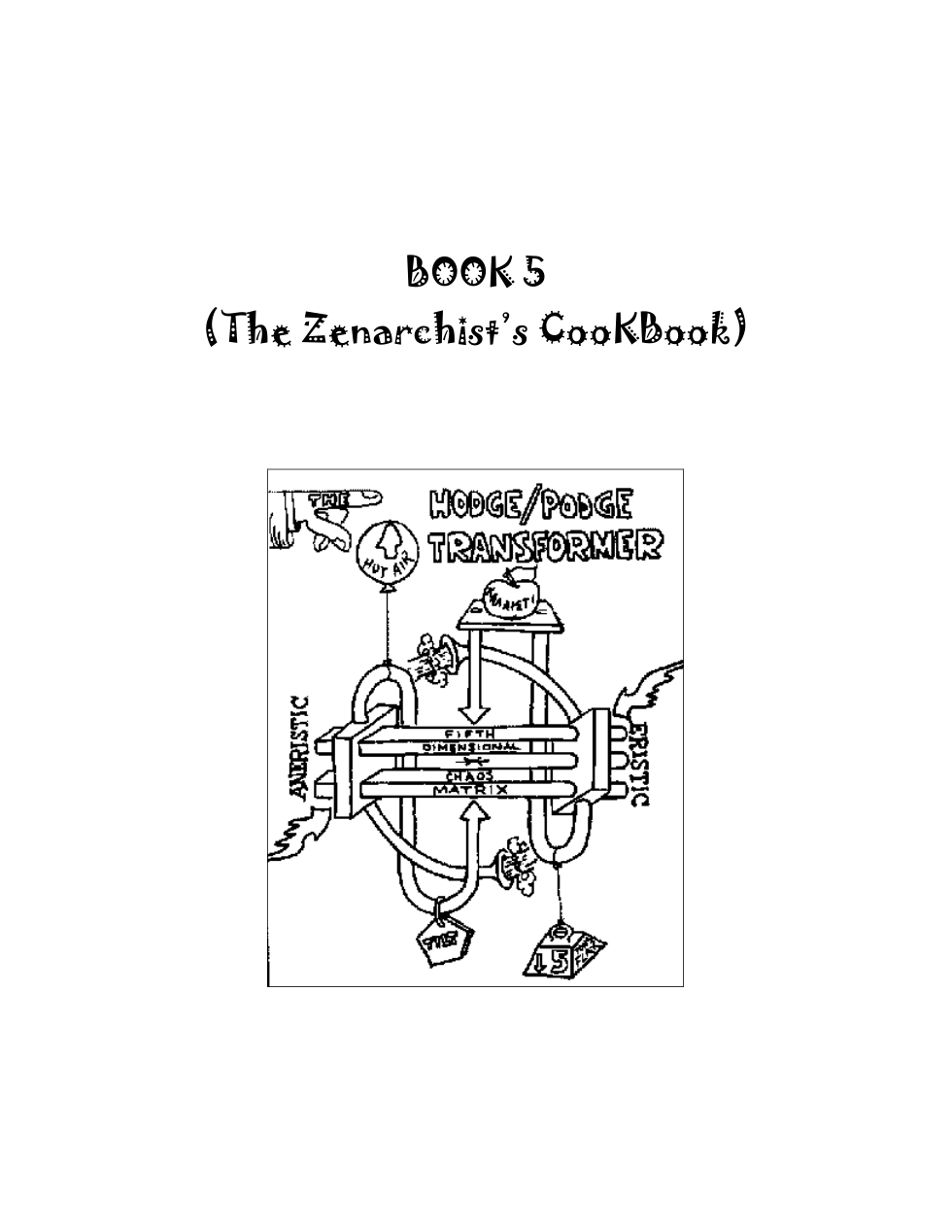 Zenarchist Cookbook cover