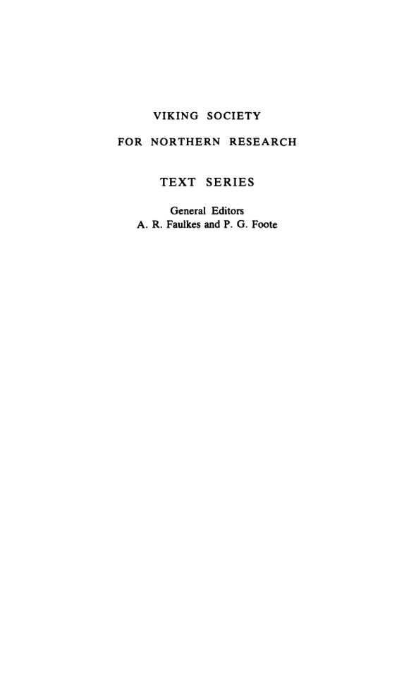 David A. H. Evans (Ed.) - Vol VII Hávamál cover