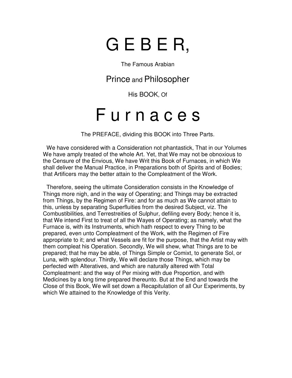Of Furnaces cover