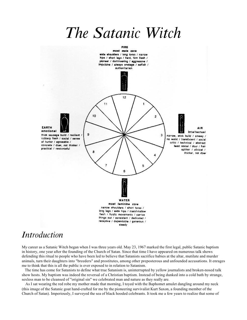 Anton Szandor LaVey - The Satanic Witch [1 eBook - PDF] cover