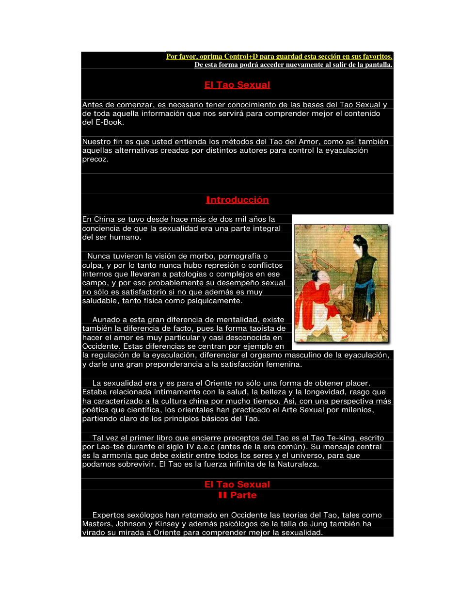 Tao Sexual Original - spanish cover