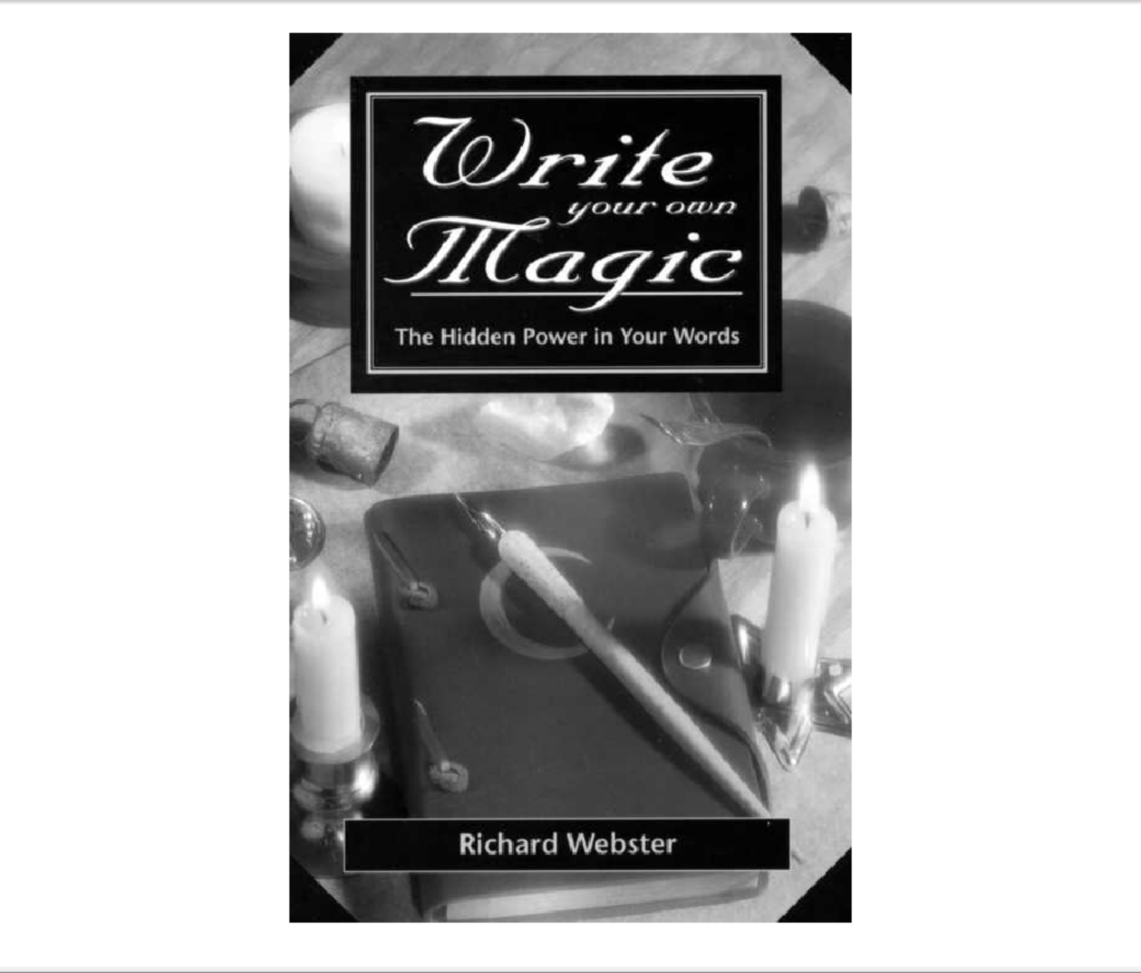 Richard Webster- Write your own magic cover