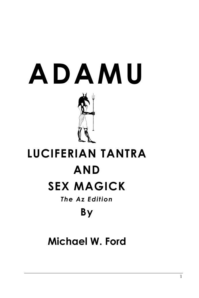 adamu luciferian tantra and sex magick cover