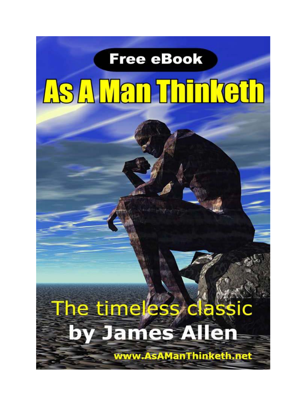 As A Man Thinketh - James Allen cover