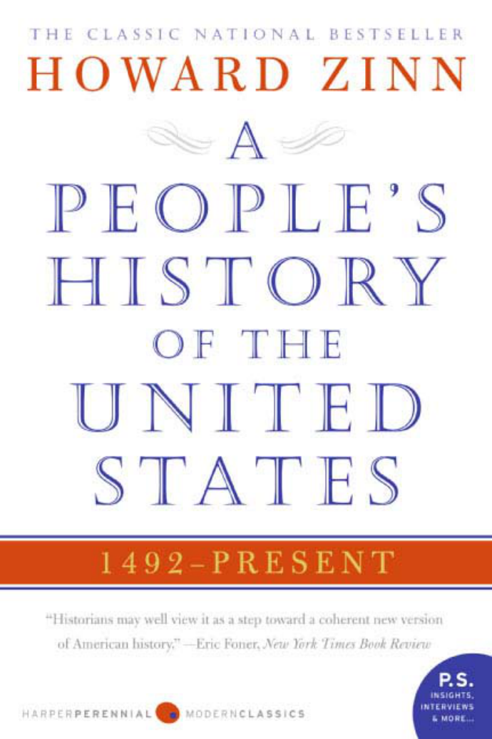 Zinn, Howard - A People's History of the United States, 1492-Present (2003) cover