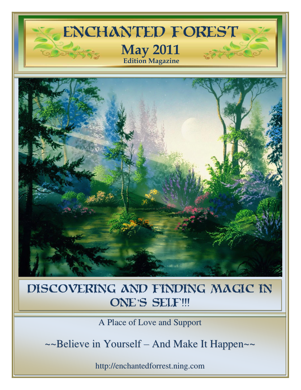 May-2011-Enchanted-Forest-Magazine cover
