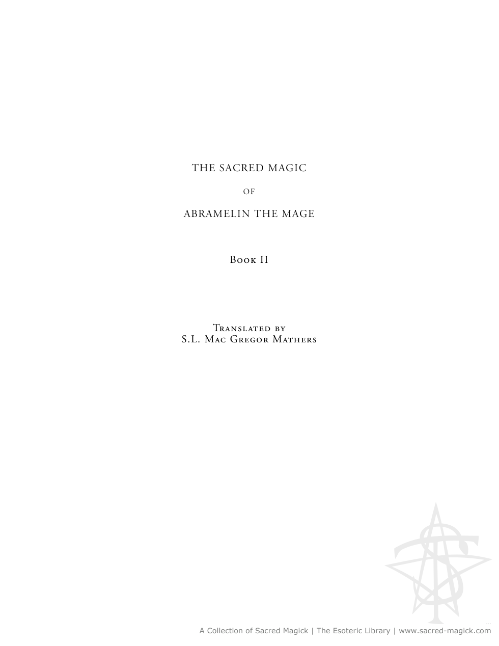 Abramelin the Mage 2 cover