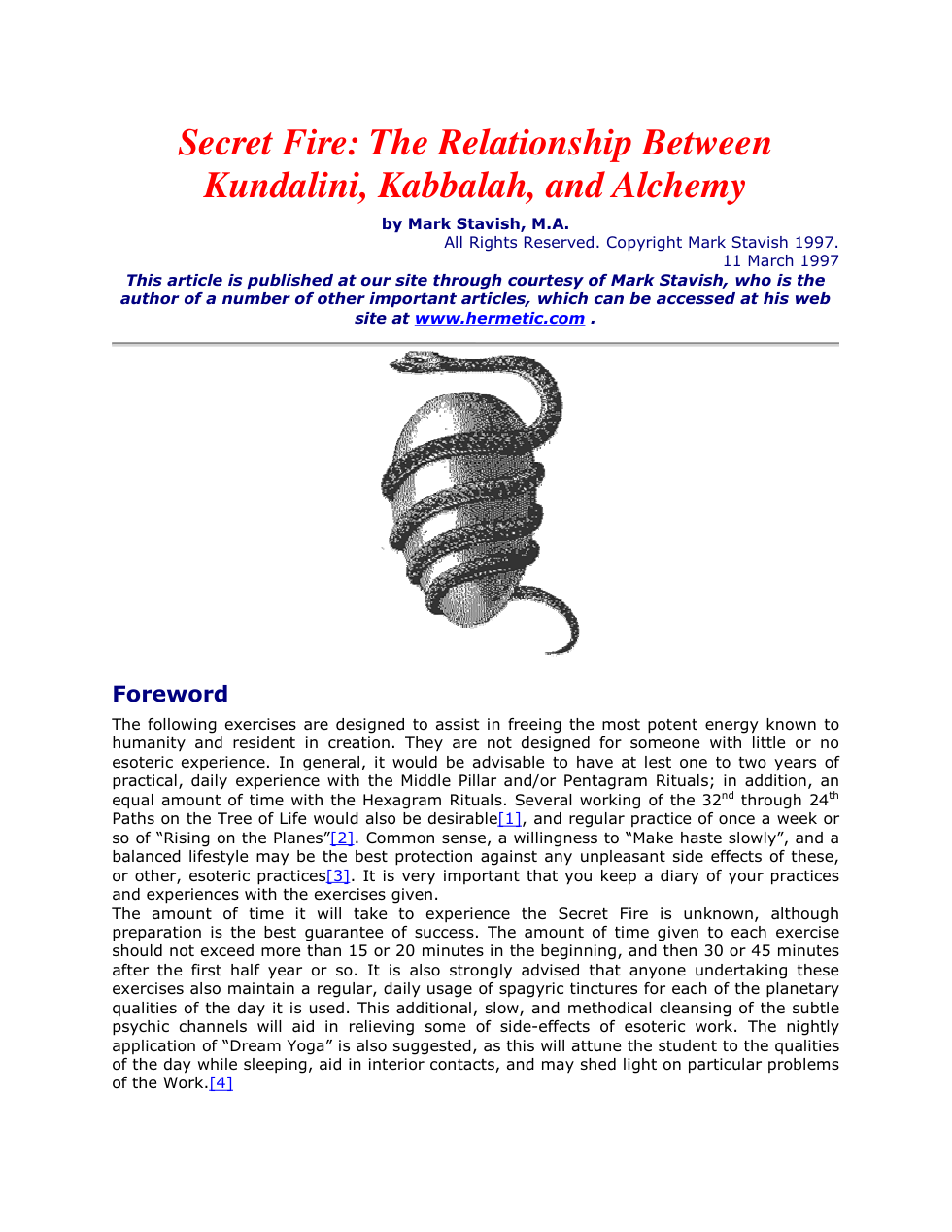 Secret Fire the Relationship Kundalini Kabbalah and Alchemy cover