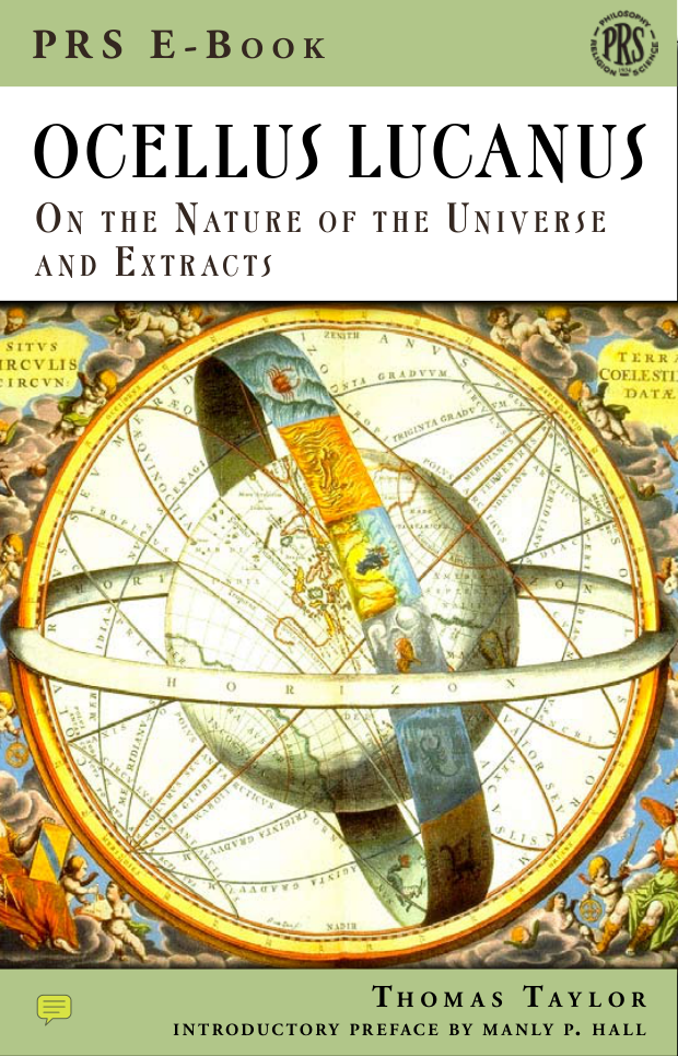 Ocellus Lucanus - On the Nature of the Universe and Extracts cover